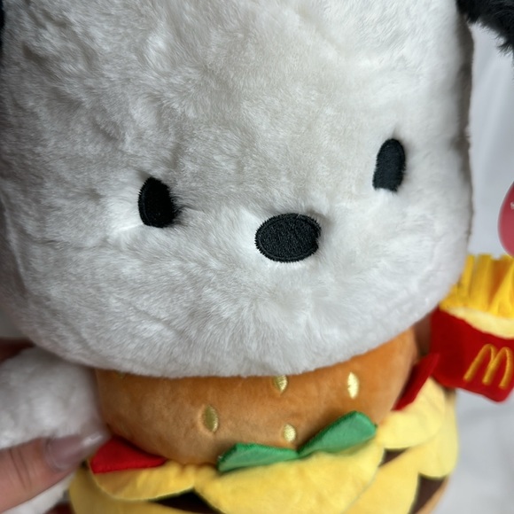 Pochacco in Big Mac Costume & Fries 13" Plush by Sanrio - Picture 13 of 13
